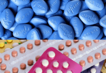 Därför är färgen på viagratabletten blå