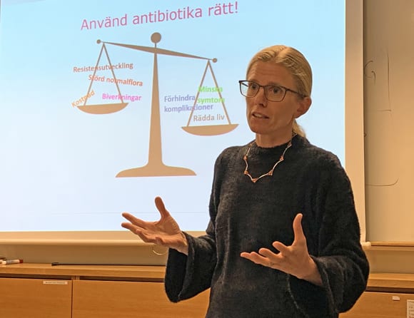 ”Förkorta inte antibiotika-kuren på egen hand”