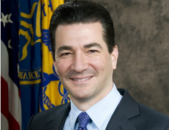 Scott Gottlieb avgår som chef för den amerikanska läkemedelsmyndigheten FDA.