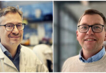 Johan Flygare (t.v.) och Mattias Magnusson. Foton: Lunds universitet