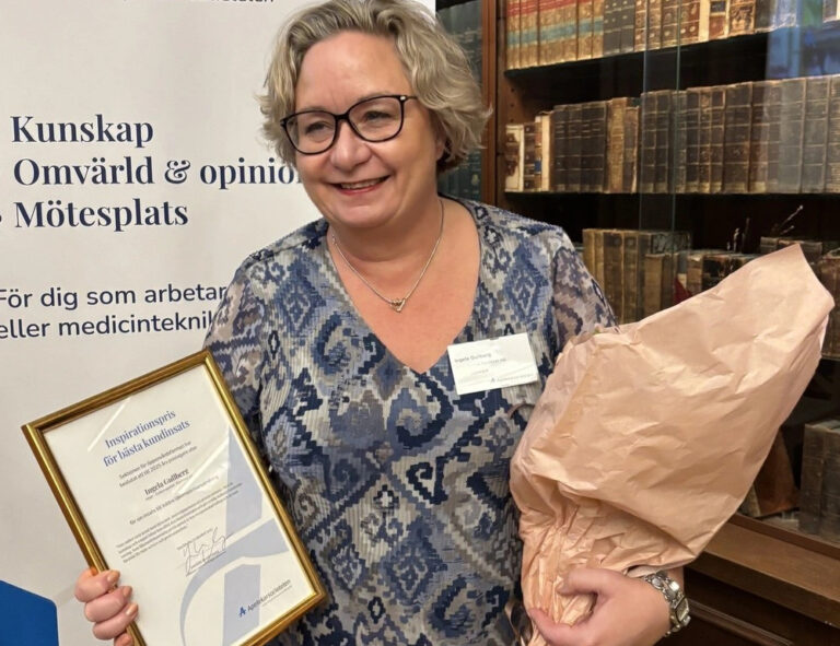 Hon får årets pris för Bästa kundinsats på apotek