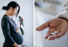 Paracetamol under graviditeten ökar inte risken för autism Collage: Graviditet och paracetamol