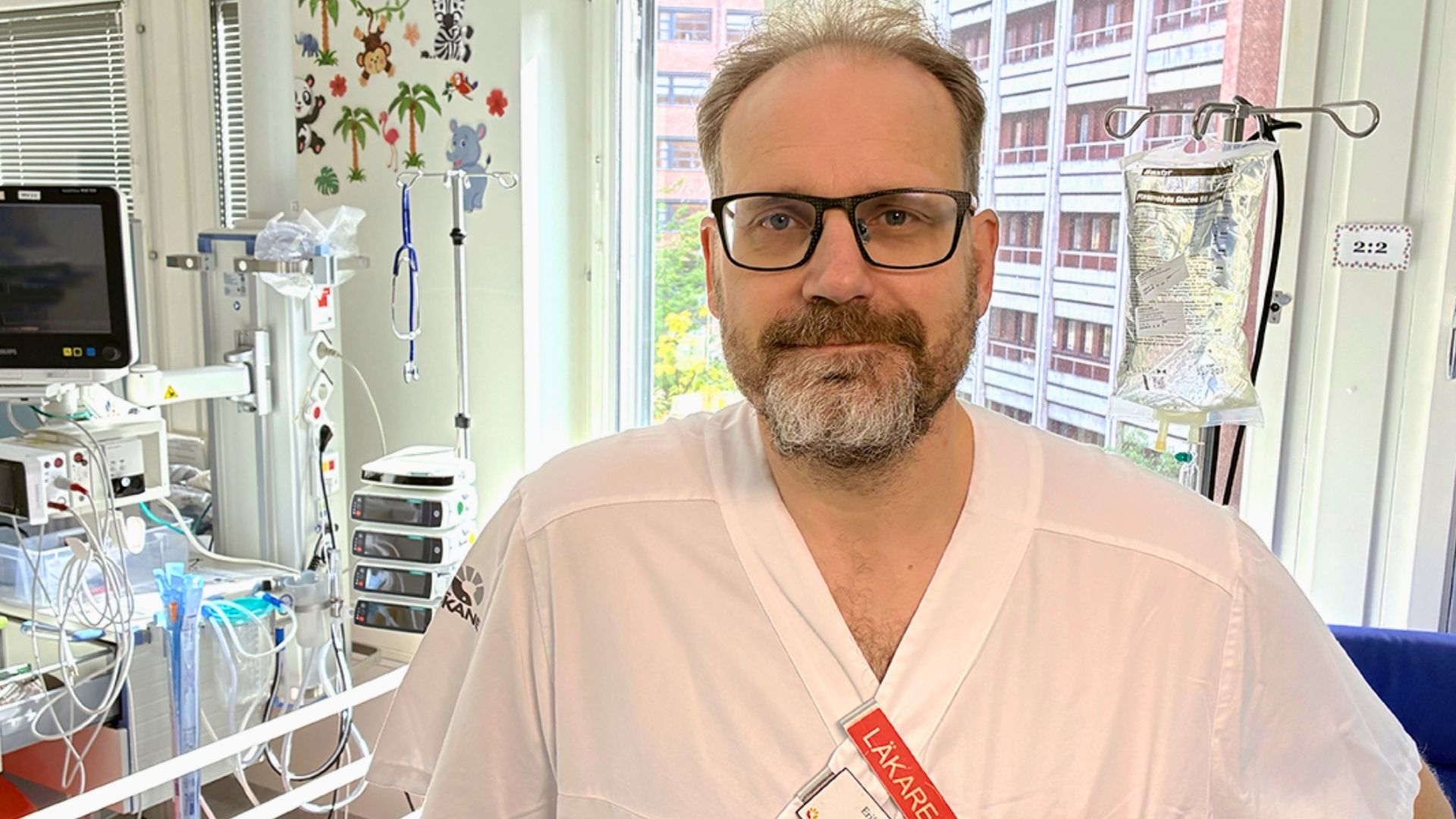 Erik Eklund, överläkare inom barnneurologi på Skånes universitetssjukhus och docent i experimentell pediatrik vid Lunds universitet.